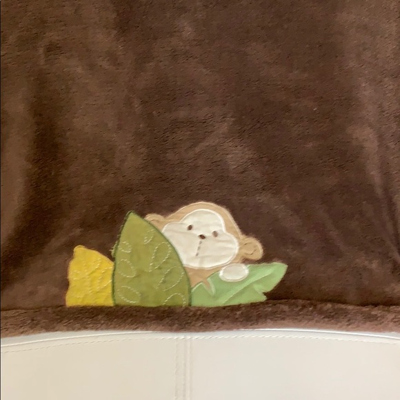 Monkey blanket and pillow - Picture 3 of 4